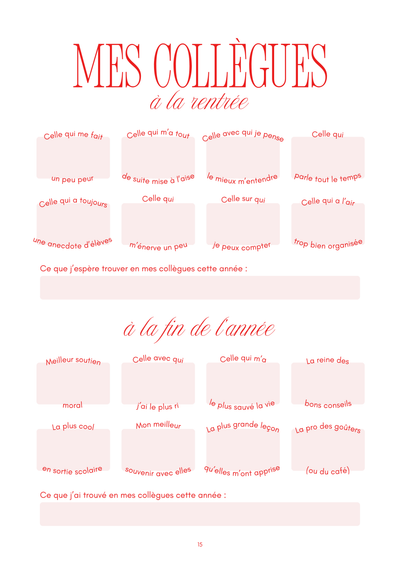 Mes collègues