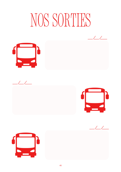 Sorties scolaires